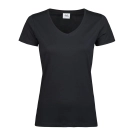 Luxury V-Neck Tee Femme