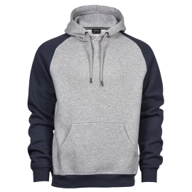 Two-Tone Hooded Sweatshirt