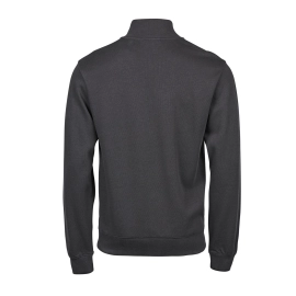 Ribbed Interlock Half Zip