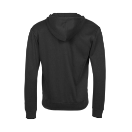 Ribbed Interlock Hooded Full Zip