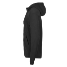 Ribbed Interlock Hooded Full Zip