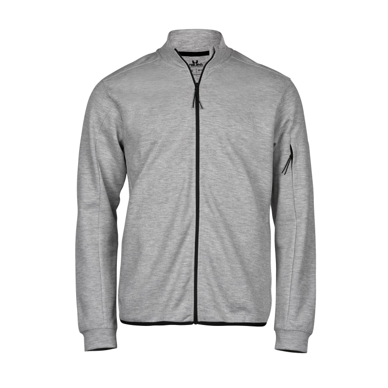 Athletic Full Zip Cardigan