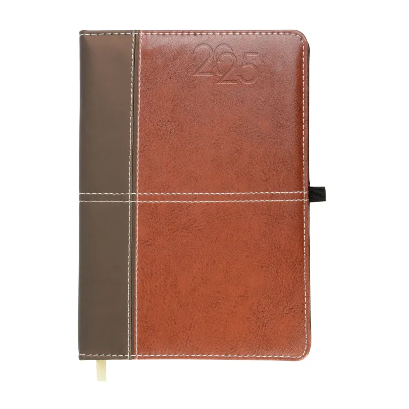 Daily diary 2025 in PU 15 X 21 CM
