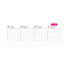 Weekly desk diary 2025
