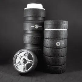 Borraccia Foldable Water Bottle Tyre pieghevole 750ml