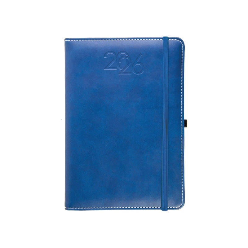 Daily diary 2025 with pen holder 12X18 CM