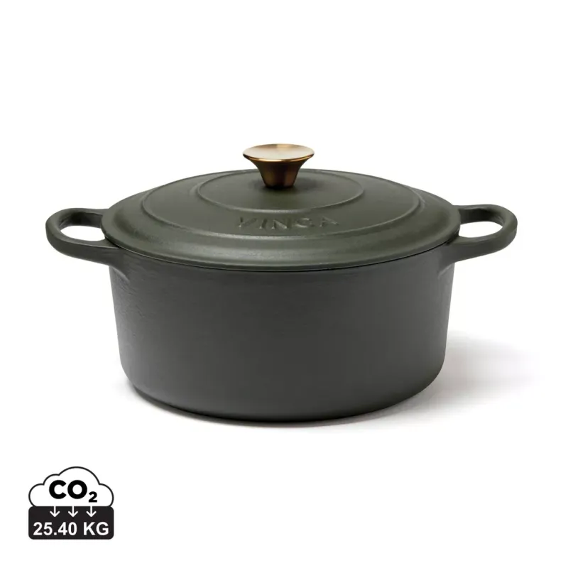VINGA Marmite en fonte émaillée 5.5L Monte