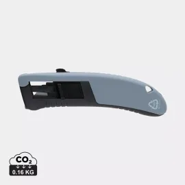 RCS certified recycled plastic Auto retract safety knife