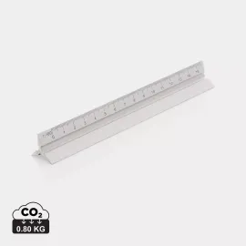 Scalimetro triangolare in alluminio 15cm