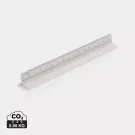 Scalimetro triangolare in alluminio 15cm