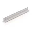 Scalimetro triangolare in alluminio 15cm