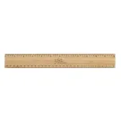 Timberson extra dickes 30cm doppelseitiges Bambuslineal