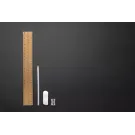 Regla extra gruesa de bambú de doble cara de 30 cm Timberson