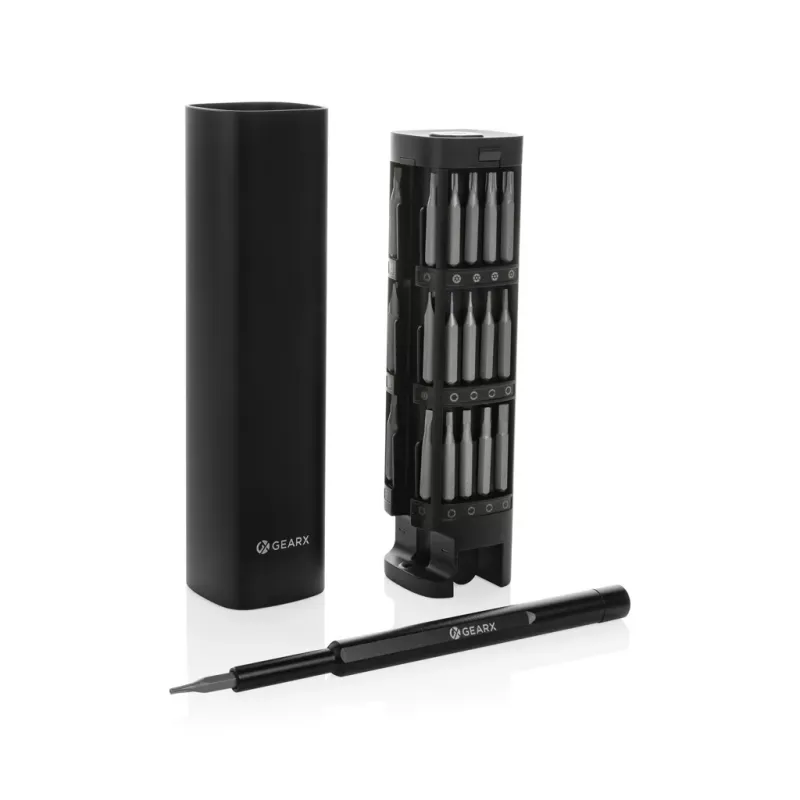Set di cacciaviti di precisione Gear X in alluminio riciclat