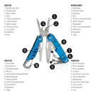 Outil multifonctions avec mousqueton Solid
