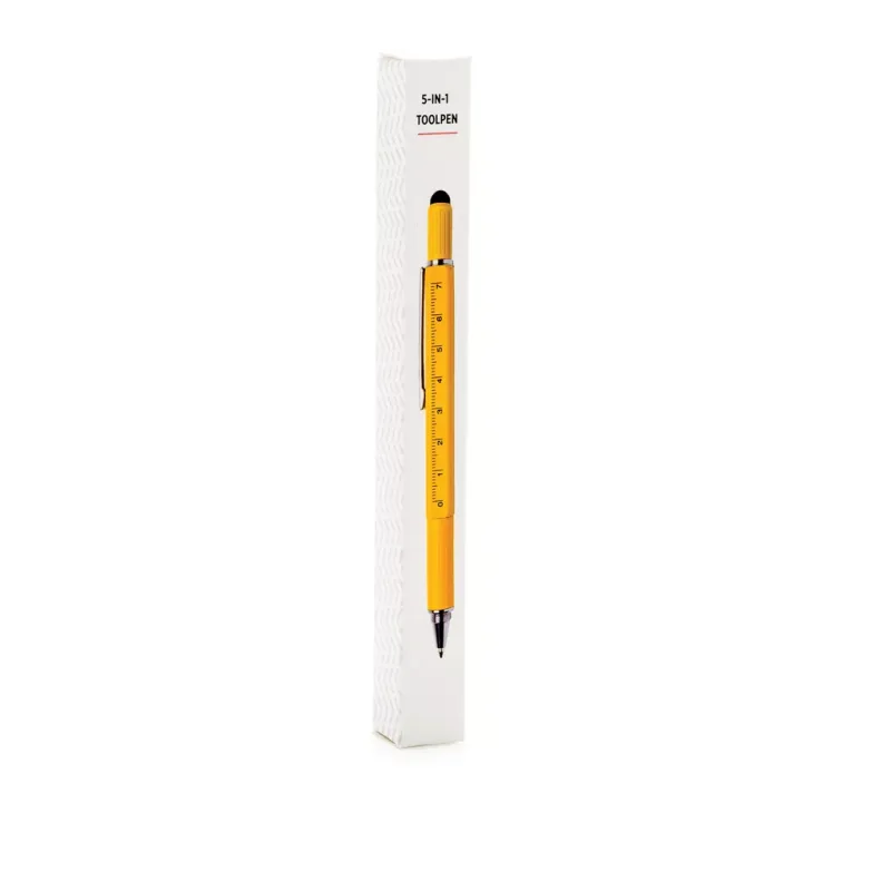 Penna multiattrezzo 5 in 1 in alluminio