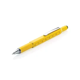 Penna multiattrezzo 5 in 1 in alluminio