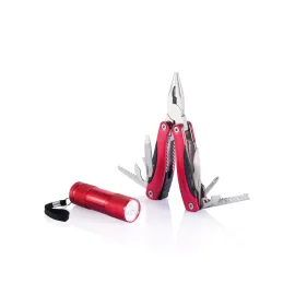 Set multiherramienta y linterna