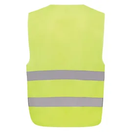 GRS recycled PET high-visibility safety vest