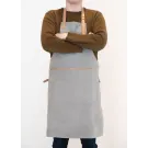 Grembiule deluxe da chef in canvas