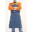 Grembiule deluxe da chef in canvas