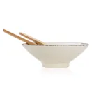 Insalatiera con posate in bambù Ukiyo
