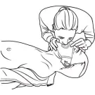 Mascherina CPR con portachiavi
