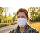 Wiederverwendbare 2-lagige Baumwoll-Gesichtsmaske