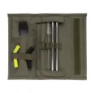 Set pailles 2 pcs et couverts Tierra