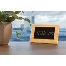 Utah RCS recycled plastic and bamboo LED clock