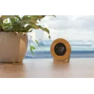 Utah RCS rplastic and bamboo LCD desk clock
