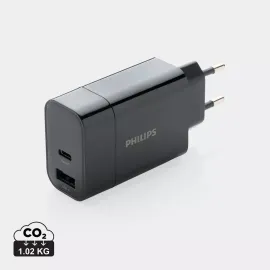 Chargeur Mural Philips, USB 30W Ultra Rapide