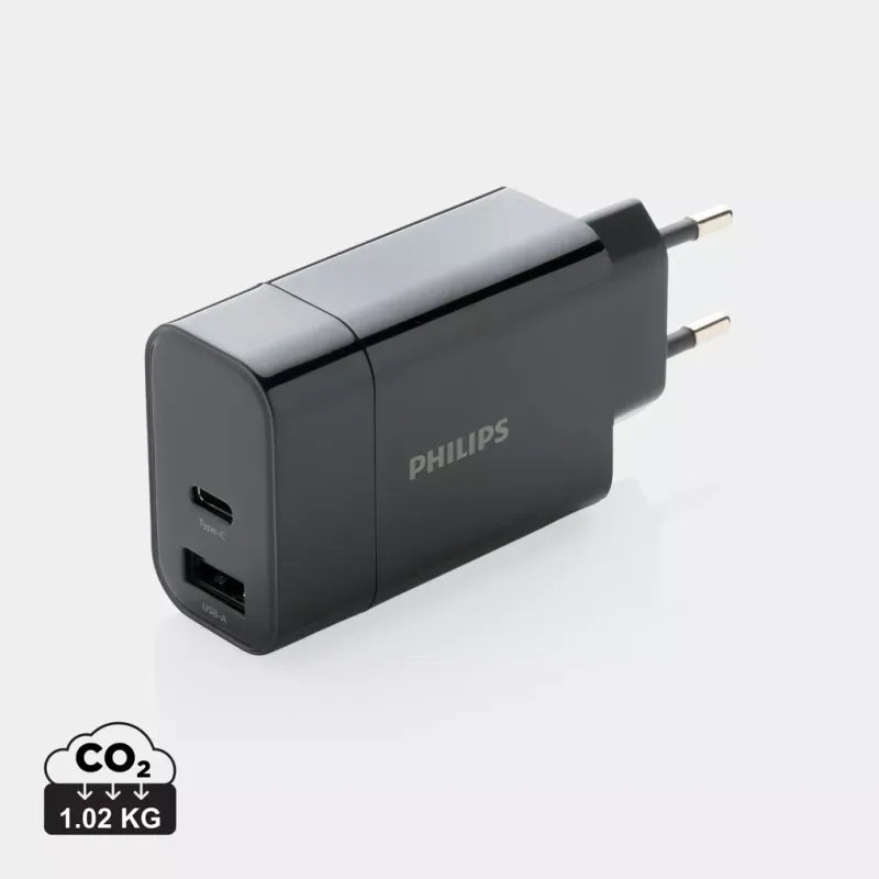 Chargeur Mural Philips, USB 30W Ultra Rapide