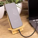 Telefonständer aus Bambus in Kraftkarton