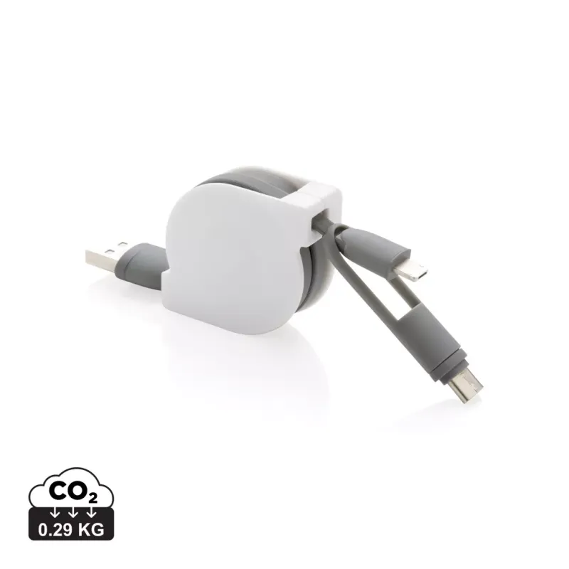 Cavo retrattile 3 in 1