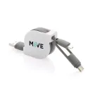 Cavo retrattile 3 in 1