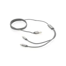 3-in-1 braided cable