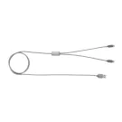 3-in-1 braided cable