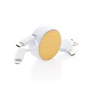 Cable retráctil Ontario 6 en 1 de plástico reciclado RCS