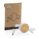 Cavo retrattile Ontario 6 in 1 in plastica riciclata RCS