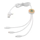 Cavo Ontario 6 in 1 in plastica riciclata RCS