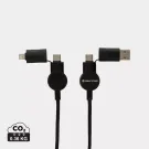 Oakland RCS recycled plastic 6-in-1 fast charging 45W cable