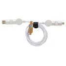 Oakland RCS recycled plastic 6-in-1 fast charging 45W cable