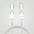 Oakland RCS recycled plastic 6-in-1 fast charging 45W cable