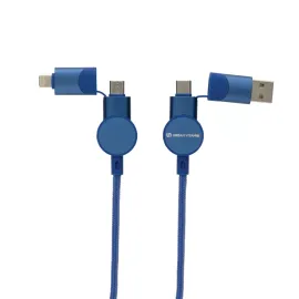 Cavo di ricarica veloce 60W Oakland 6in1, 1,2m rplastica RCS