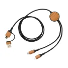 Cavo 6 in 1 Ohio in plastica riciclata RCS