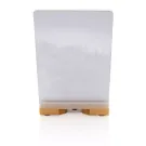 Bambus 5W Wireless Charger mit Fotorahmen