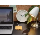 5W-Wireless-Charger aus Bambus mit USB