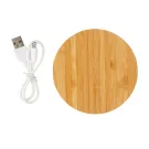 Caricatore wireless 5W in bambù