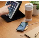 Bamboo 5W round wireless charger